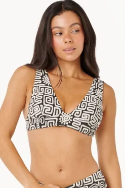 Sunset Jacquard Deep V Top|Rip Curl Online