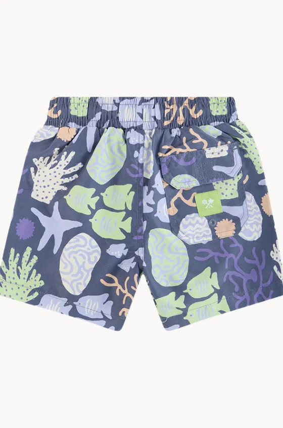 Teen Boys Coral Chaos Eco Short|Skwosh Hot