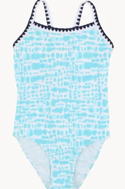 Teen Girls Koa Print One Piece|Minihaha Clearance