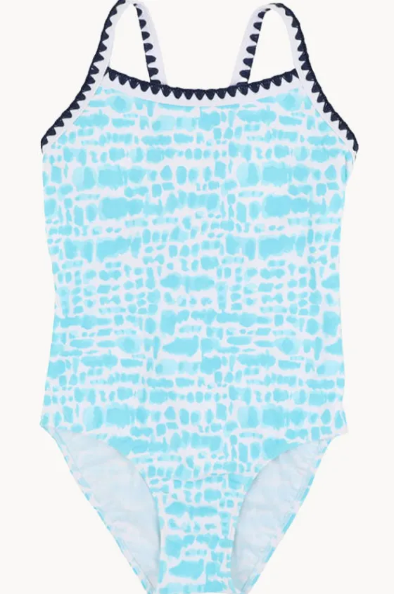 Teen Girls Koa Print One Piece|Minihaha Clearance