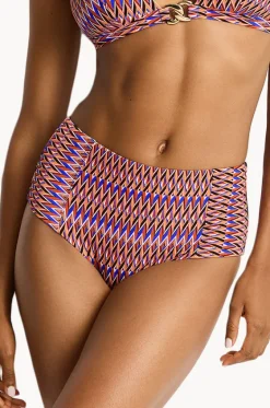 Tessera Panelled High Waist Pant|Sea Level