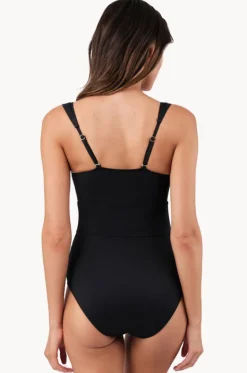 Texture Bustier Balconette One Piece|Une Piece Outlet