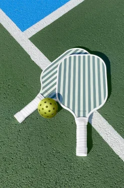 The Vacay Stripe Pickleball Set|Sunny Life Online