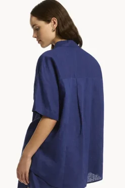 Tidal Linen Aloha Shirt|Sea Level Sale