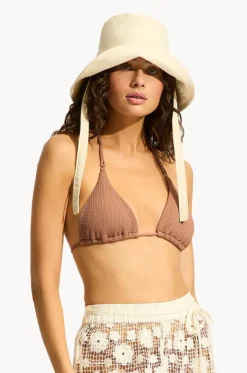 Tie Up Bucket Hat|Seafolly Outlet