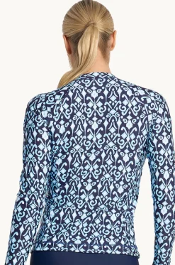 Tile Long Sleeve Suntop|Jantzen Sale