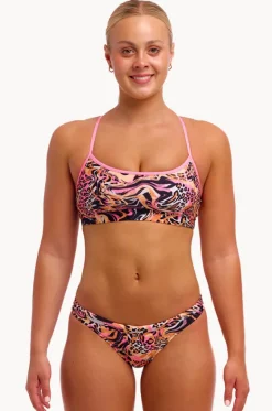 Tipsy Tiger Crop Set|Funkita