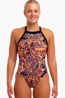 Tipsy Tiger Sky Hi One Piece|Funkita Hot