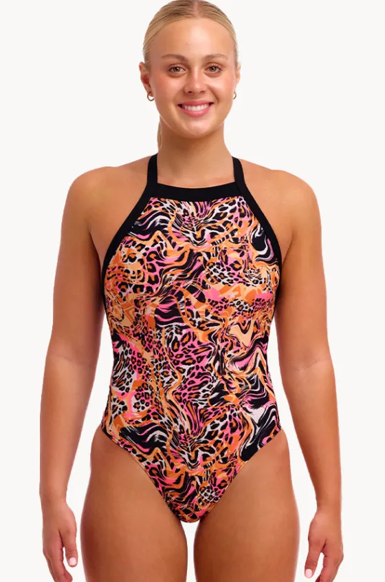 Tipsy Tiger Sky Hi One Piece|Funkita Hot