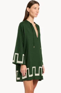 Tirari Nights Embroidered Mini Kaftan|Jets Outlet