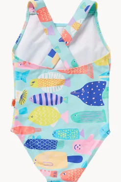 Toddler Girls Rainbow Reef One Piece|Halcyon Nights Clearance