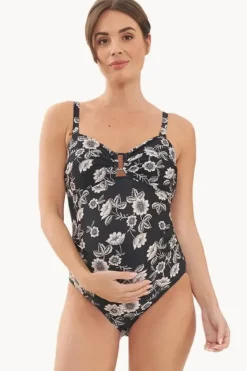Trina Bandeau One Piece|Ripe Maternity Outlet