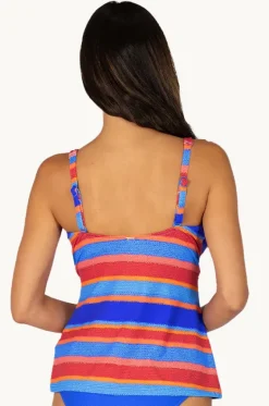Trinidad D/E Cup Wrap Tankini Separate|Baku Hot