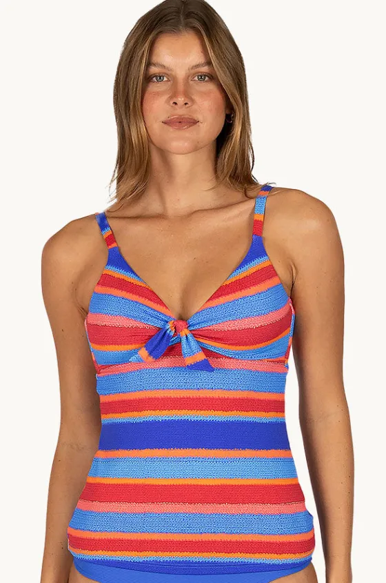 Trinidad Tie Front Tankini Separate|Baku Sale