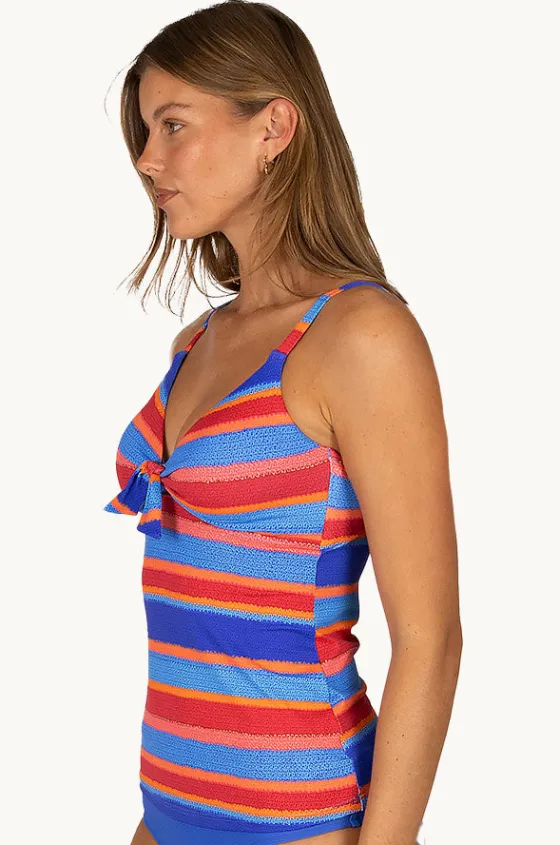 Trinidad Tie Front Tankini Separate|Baku Sale