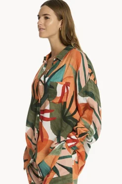 Tropaluxe Beach Shirt|Sea Level New