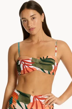 Tropaluxe Twist Bandeau|Sea Level Online
