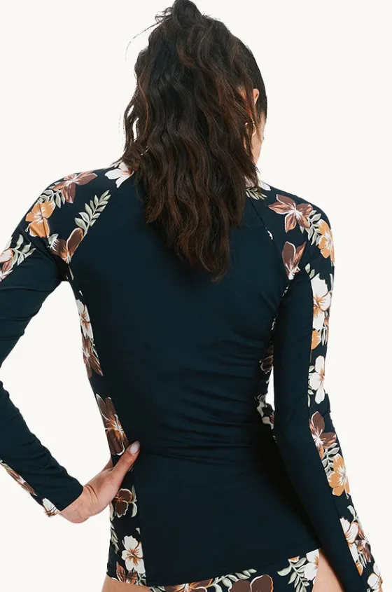 Tropical Feels Long Sleeve Suntop|Roxy Discount