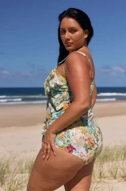 Tropicana Tiered Frill Tankini Separate|Capriosca