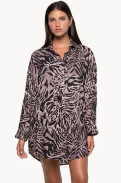 Tuamotu Bronte Button Through Shirt|Nip Tuck Hot