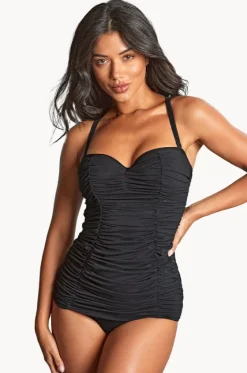 Tulle Marilyn G Cup Twist Bandeau One Piece|Panache Sale