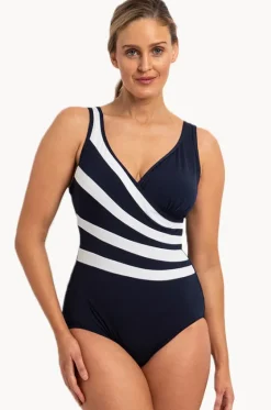 Vogue Fan Splice Tank One Piece|Poolproof Online