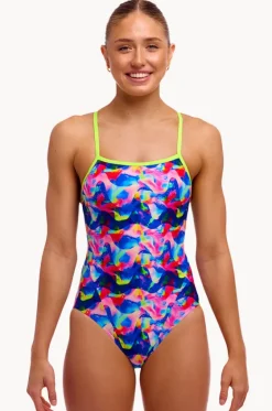 Wet Wave Single Strap One Piece|Funkita Hot