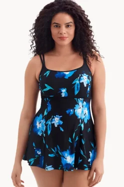 Whimsical Empire Swim Dress|Longitude Outlet