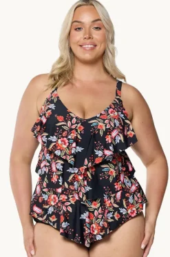 Wild Berries Tiered Tankini Separate|Capriosca Sale