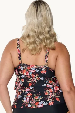 Wild Berries Tiered Tankini Separate|Capriosca Sale