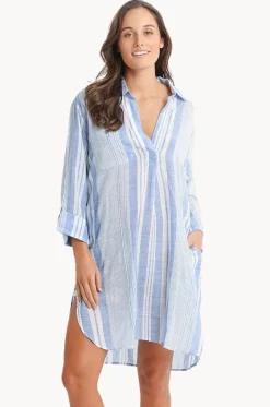 Wilder Stripe Painters Shirt|Sunseeker Online