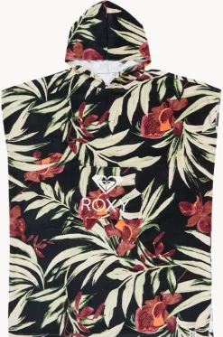 Wind Swept Floral Stay Magical Hooded Towel|Roxy