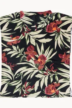 Wind Swept Floral Stay Magical Hooded Towel|Roxy