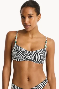 Zebralis Balconette Bra|Sea Level Online