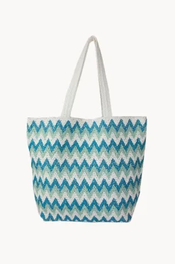 Zigzag Tote|Gregory Ladner New