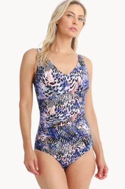 Zion F/G Cup Ruched One Piece|Jantzen